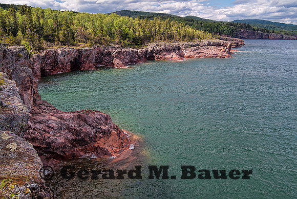 Lake Superior and Sawtooth Mountains