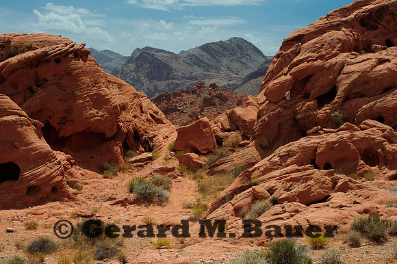 Red Rocks and the Muddy Mountains