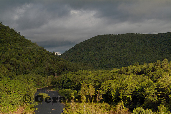 Storm Clouds over the Green Mountains
